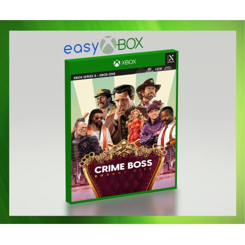  Crime Boss Rockay City + Satış Sonrası Destek -XBOX X-S